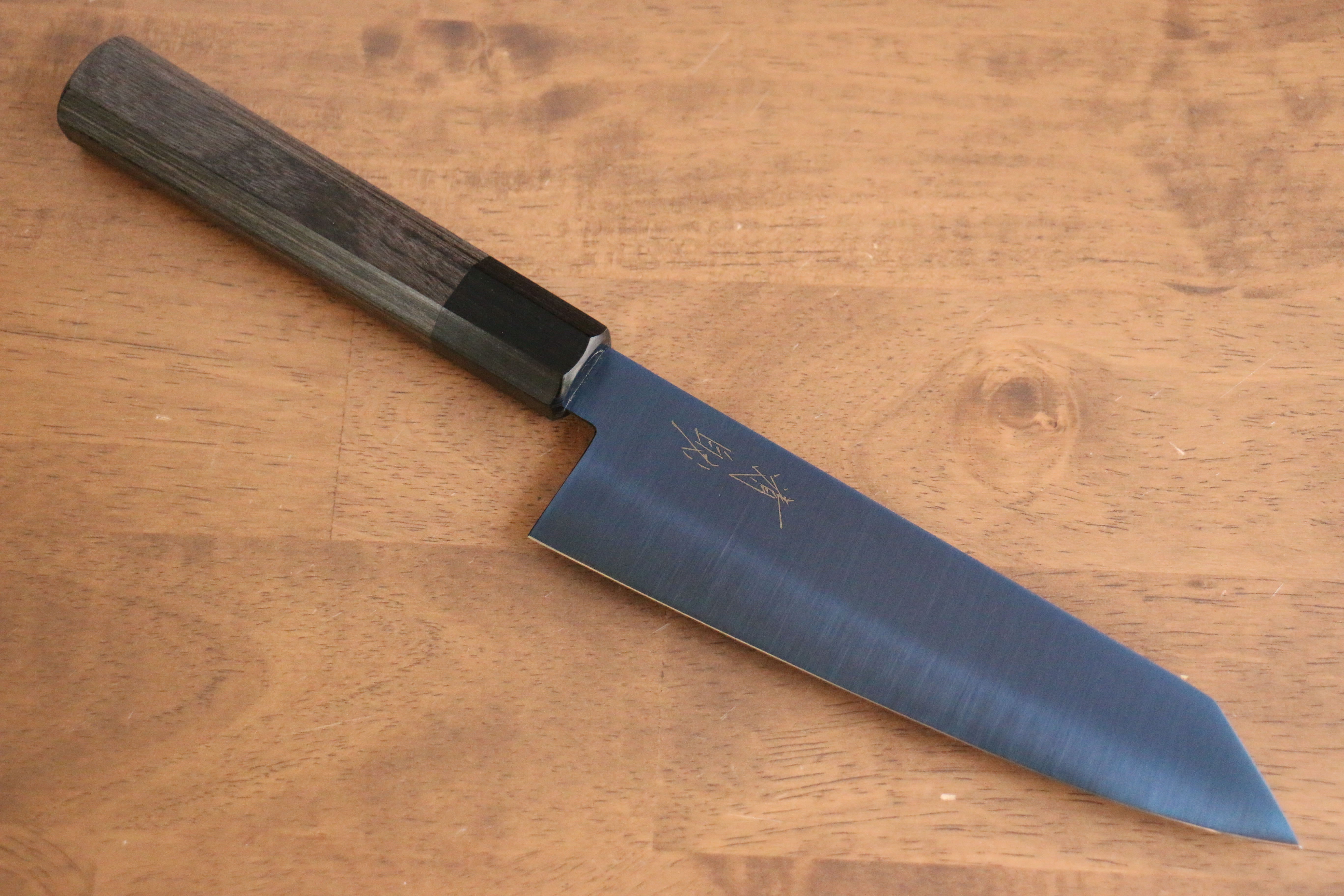 Premium Seisuke SK 85 Kiritsuke Santoku Knife 180mm - Ion Plated Blade with Gray Pakka Wood Handle - Japanese Kitchen Knife for Slicing, Dicing & Precision Cutting - Ideal for Home Chefs & Professional Kitchens