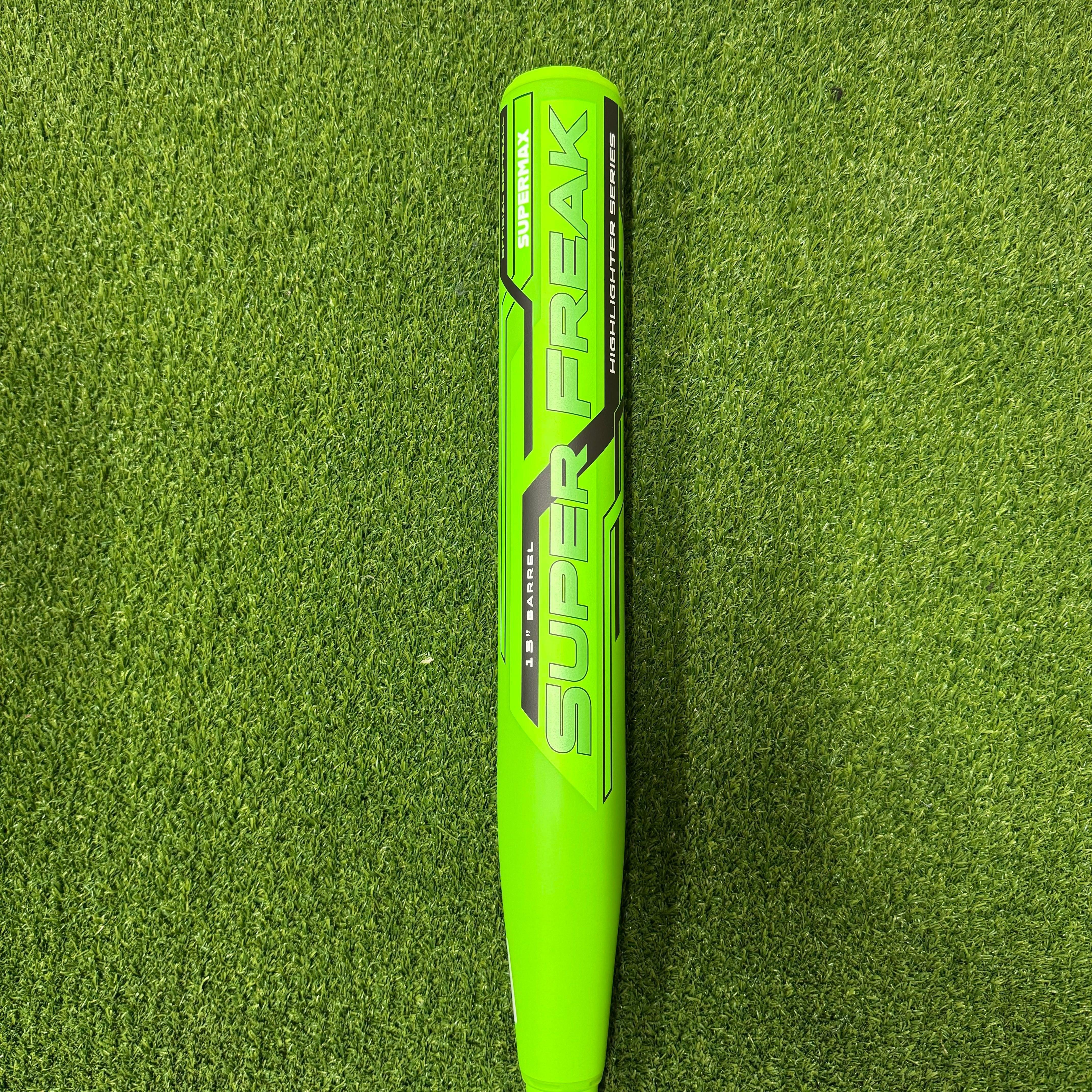 **2024 Miken Super Freak Highlighter Supermax ASA/USA Slowpitch Softball Bat - MSA4SFHX 25oz (Used UB20) - Perfect for Competitive Slowpitch Games & Tournaments**