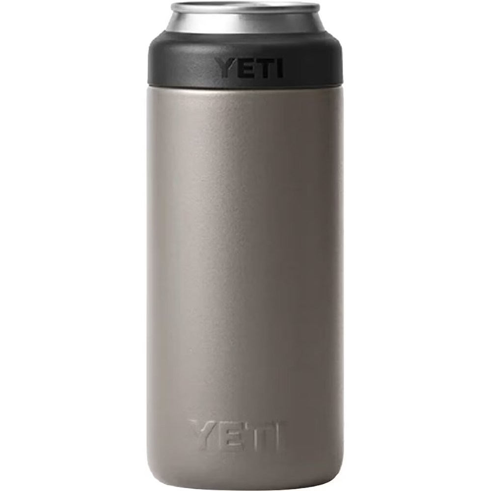 Yeti Rambler 12 oz Colster Slim Can Cooler - Insulated Stainless Steel Beer Can Holder for Camping, Tailgating & Outdoor Adventures