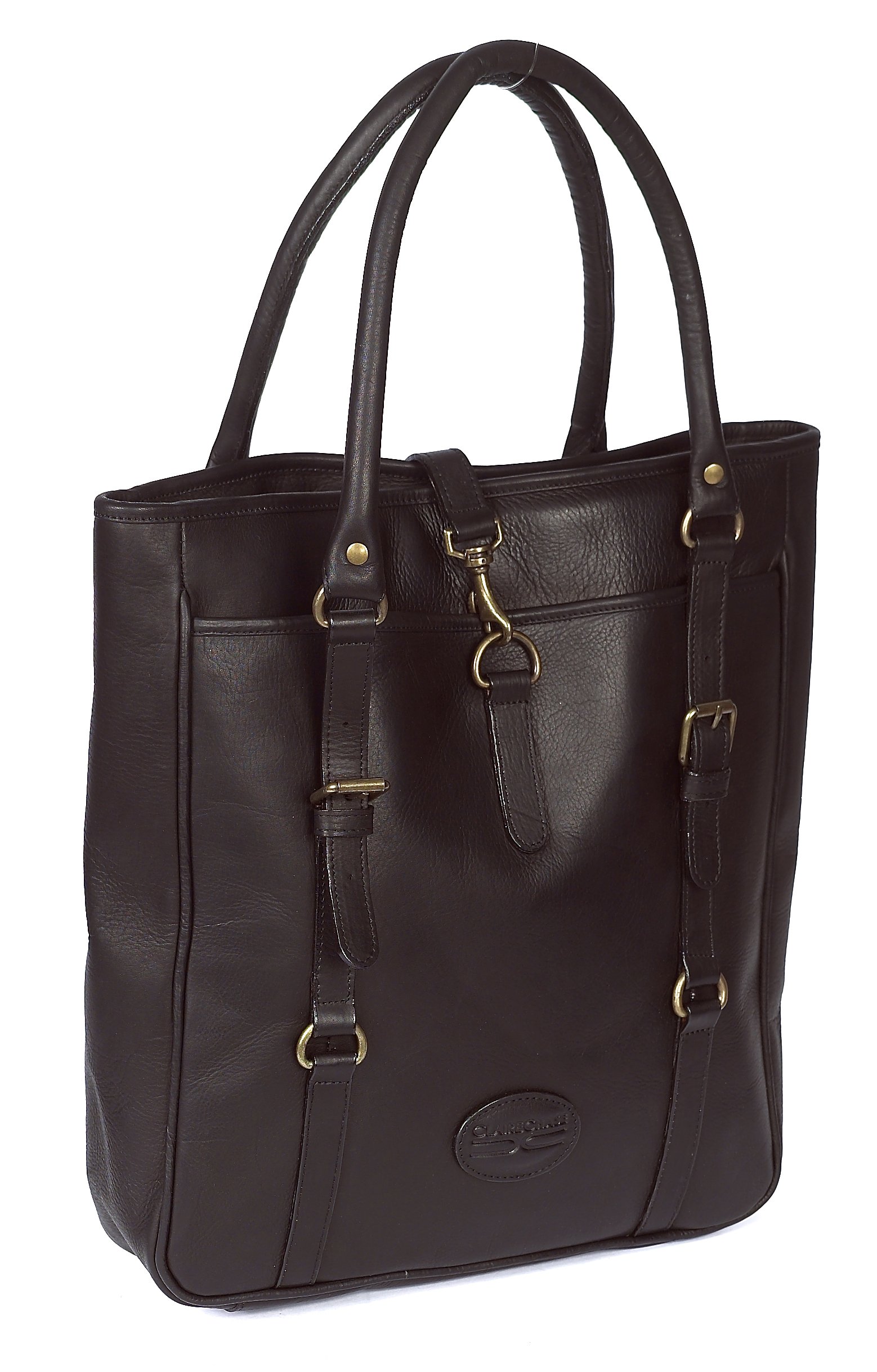 Claire Chase Shoulder Tote Bag for Women - Stylish & Spacious Coffee Brown Handbag - Perfect for Work, Travel & Everyday Use