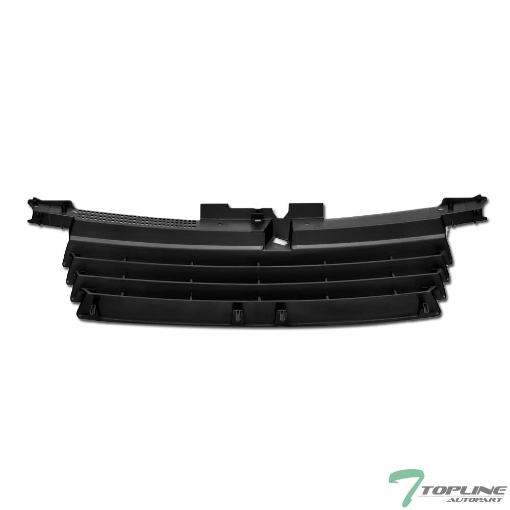 1999-2005 VW Jetta/Bora MK4 Glossy Black Front Bumper Grille Replacement - Horizontal Style for Enhanced Vehicle Appearance & Protection - Perfect for Car Upgrades, Restoration Projects, and Daily Driving