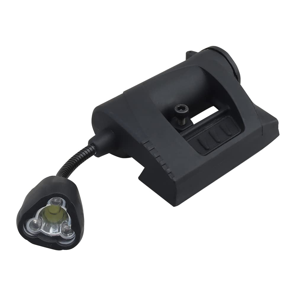 Tactical Helmet LED Signal Light - Survival Helmet Lamp Adapter for Ops Core & ARC Rail - Perfect for Military, Airsoft, Hunting & Night Operations