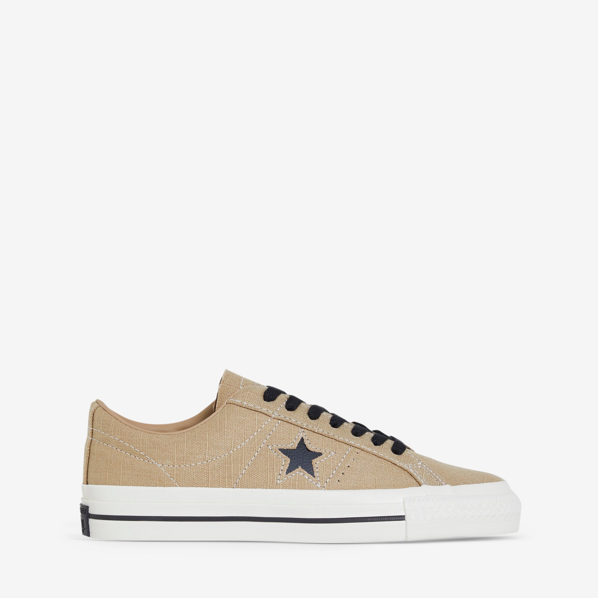 Converse One Star Pro Low Sneakers in Khaki, Egret & Black - Casual Streetwear for Men & Women | Perfect for Everyday Wear, Skateboarding & Urban Fashion