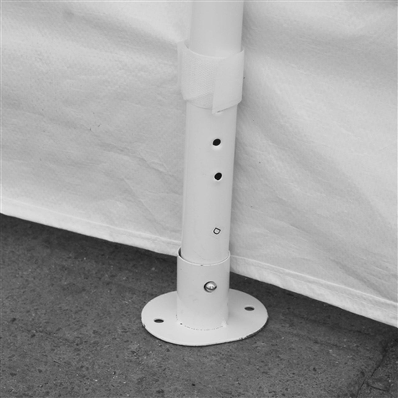 Heavy Duty 10x20 FT White Aleko Carport Canopy Tent with Sidewalls & Windows - Outdoor Shelter for Cars, RVs, Boats & Backyard Storage