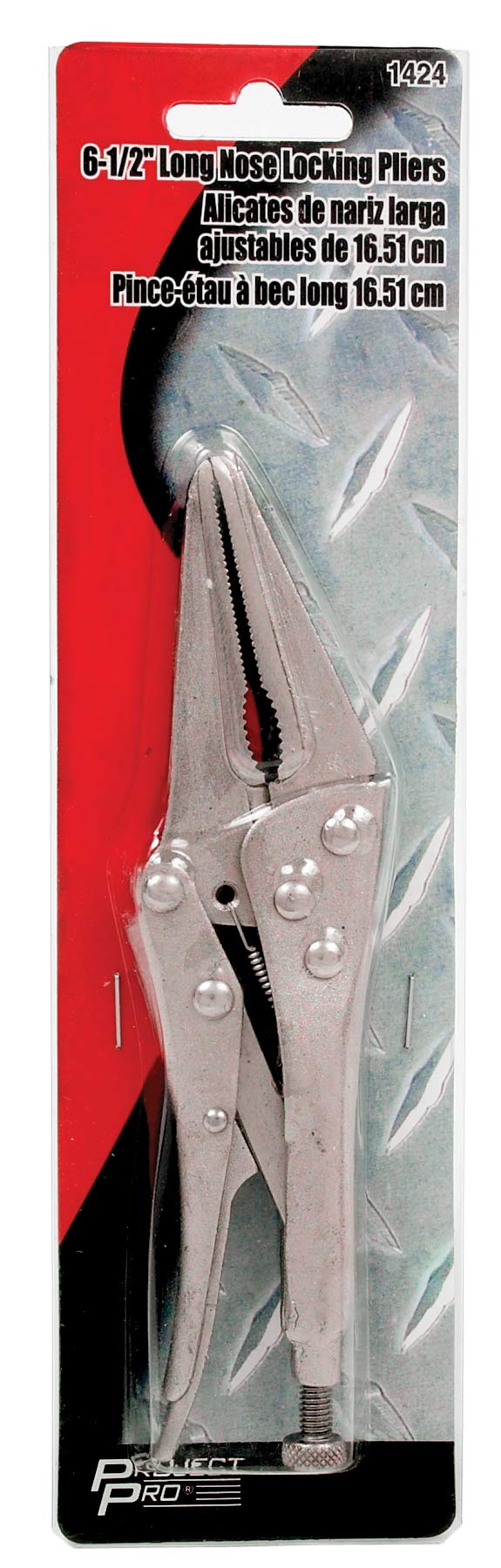 Performance Tool 1424 Heat-Treated Alloy Steel Long Reach Hose Clamp Pliers - Heavy Duty Automotive Repair Tool for Tight Spaces & Hard-to-Reach Areas - Perfect for Mechanics, DIY Car Maintenance & Engine Work