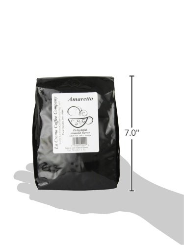 Premium La Crema Coffee Amaretto - 2 LB Bag | Allergen-Free, Gluten-Free, Sugar-Free | Fresh Roasted to Order | Gourmet Coffee for Home, Office & Gifting