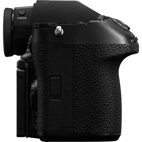 Panasonic LUMIX S1H Full Frame Mirrorless Camera Body - 6K Video, 5-Axis Stabilization for Professional Photography & Filmmaking - Perfect for Vlogging, Documentary & Cinema Production