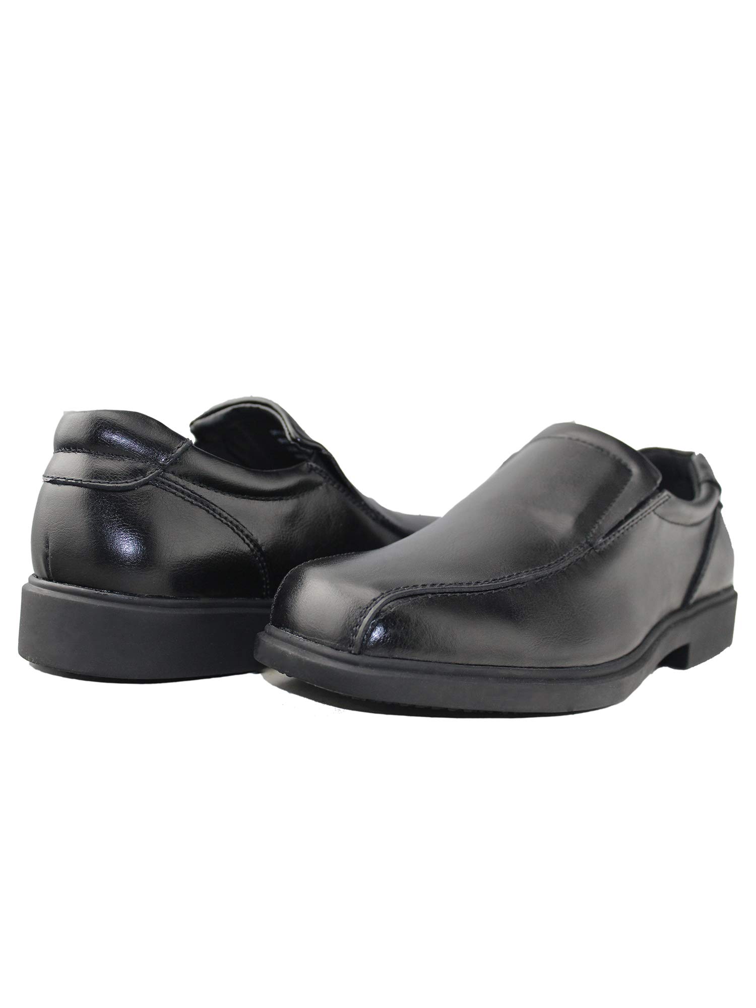 Tanleewa Men's Waterproof Leather Loafers - Slip-Resistant Comfortable Casual Shoes for Walking, Work & Outdoor Activities