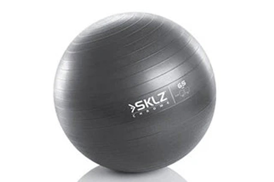 SKLZ Stability Ball - Exercise & Yoga Balance Ball for Core Workouts, Pilates, Fitness Training & Home Gym - Anti-Burst, Heavy Duty Swiss Ball for Stability & Strength Training