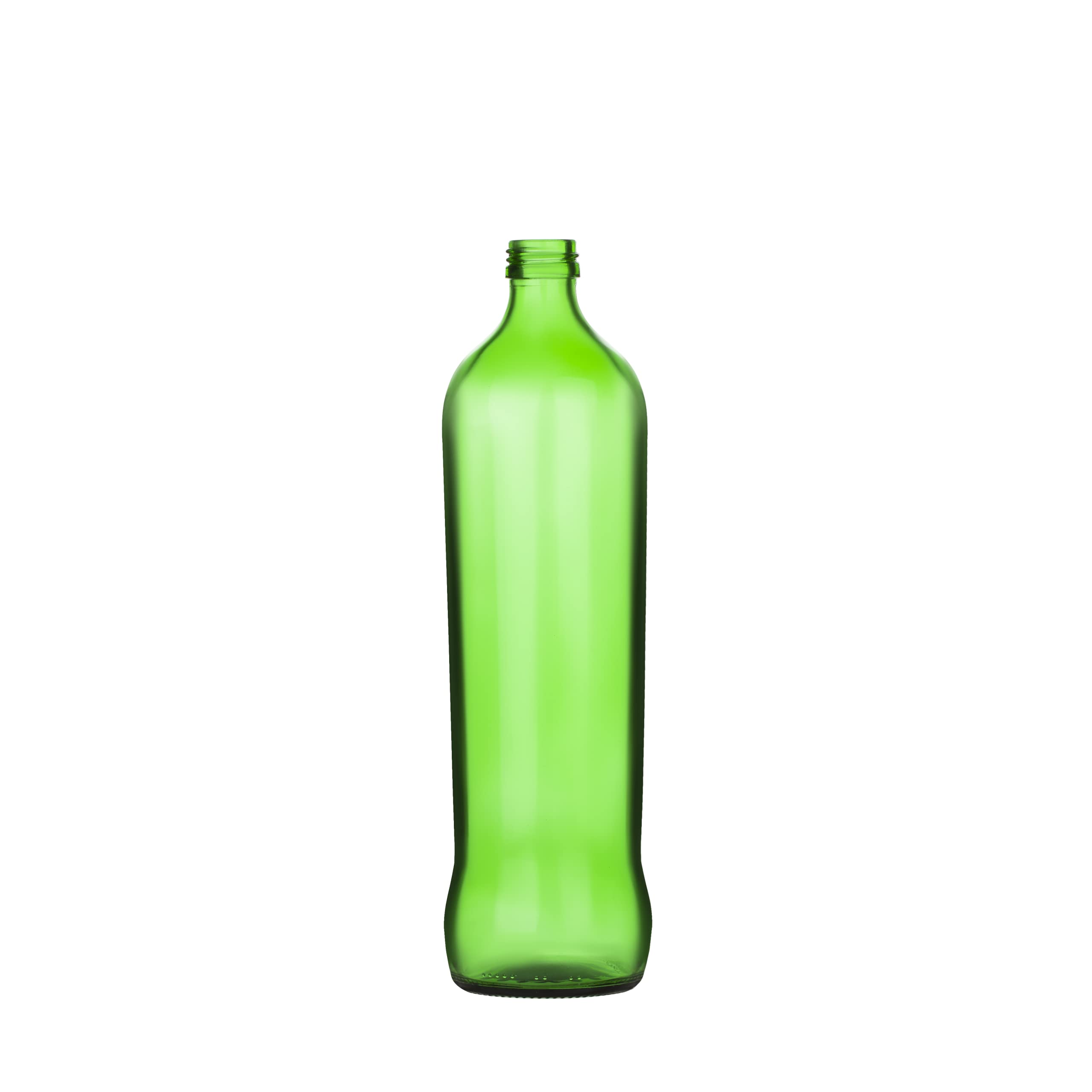 750ml Green Glass Water Bottle with Leak-Proof Stainless Steel Lid - Reusable Travel Drink Bottle for Water, Smoothies, Juice | Eco-Friendly, BPA-Free | Perfect for Gym, Hiking, Office & Daily Hydration