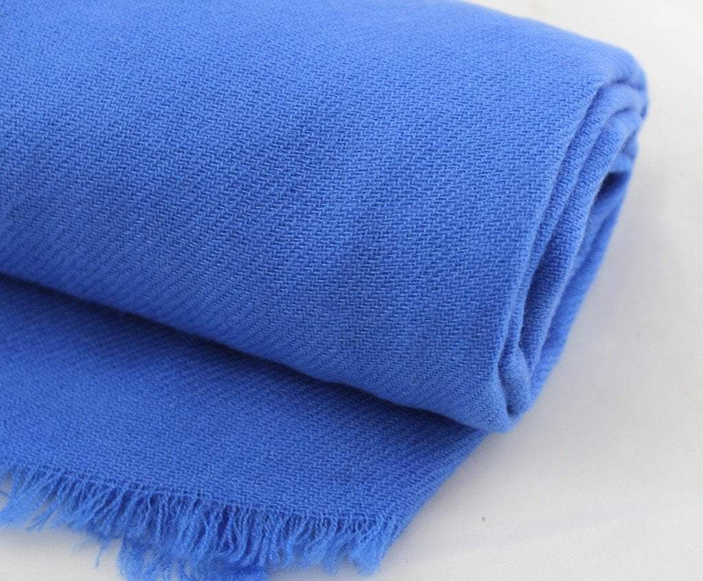 100% Authentic Pashmina Shawl - Premium Soft Cashmere Wrap in Lake Blue | Perfect for Winter Fashion, Evening Events & Gift Giving