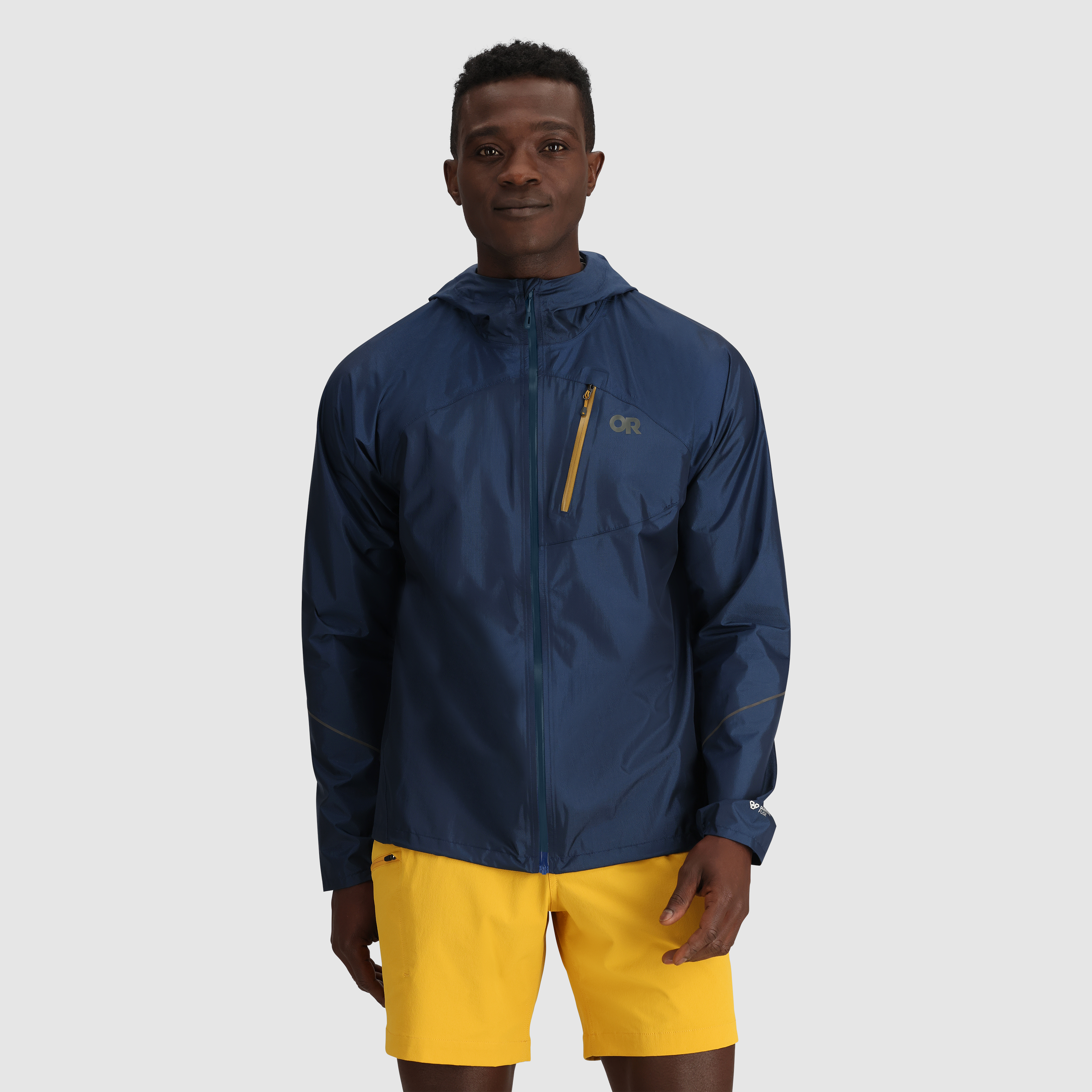Men's Helium Rain Jacket - Lightweight Waterproof Windbreaker for Hiking & Outdoor Activities | Final Sale