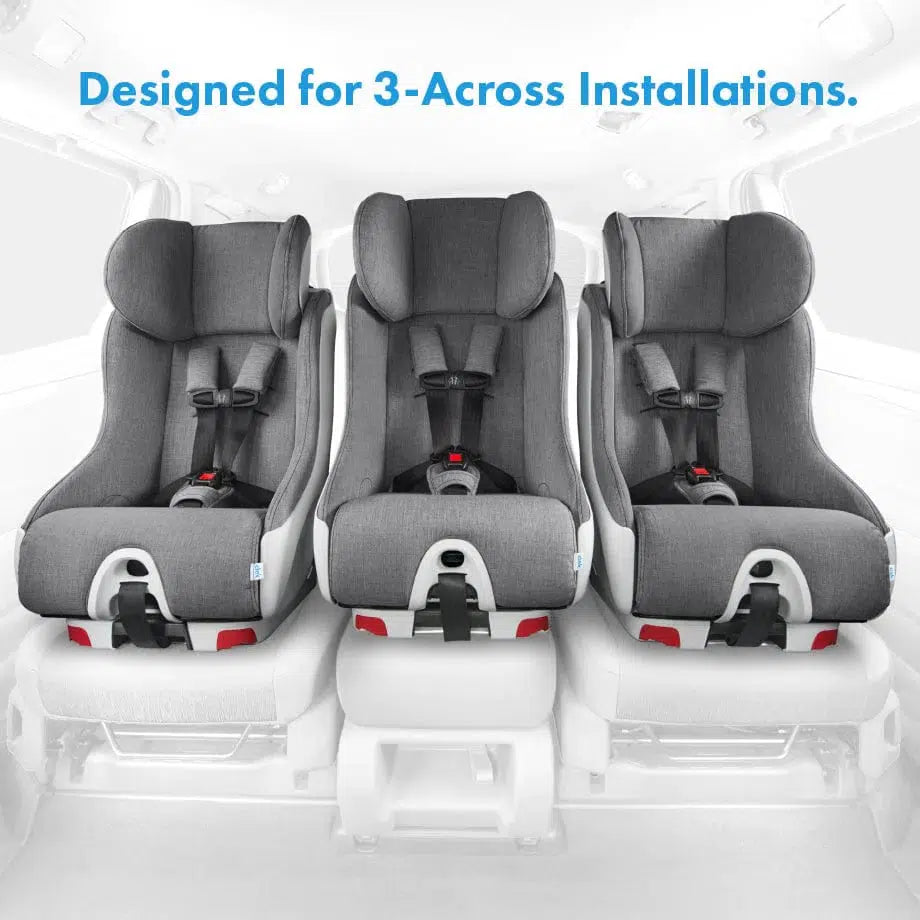 Clek Foonf Convertible Car Seat - Cloud (C Zero Plus Fabric) | Premium Safety for Infants & Toddlers | Perfect for Family Travel & Daily Commutes