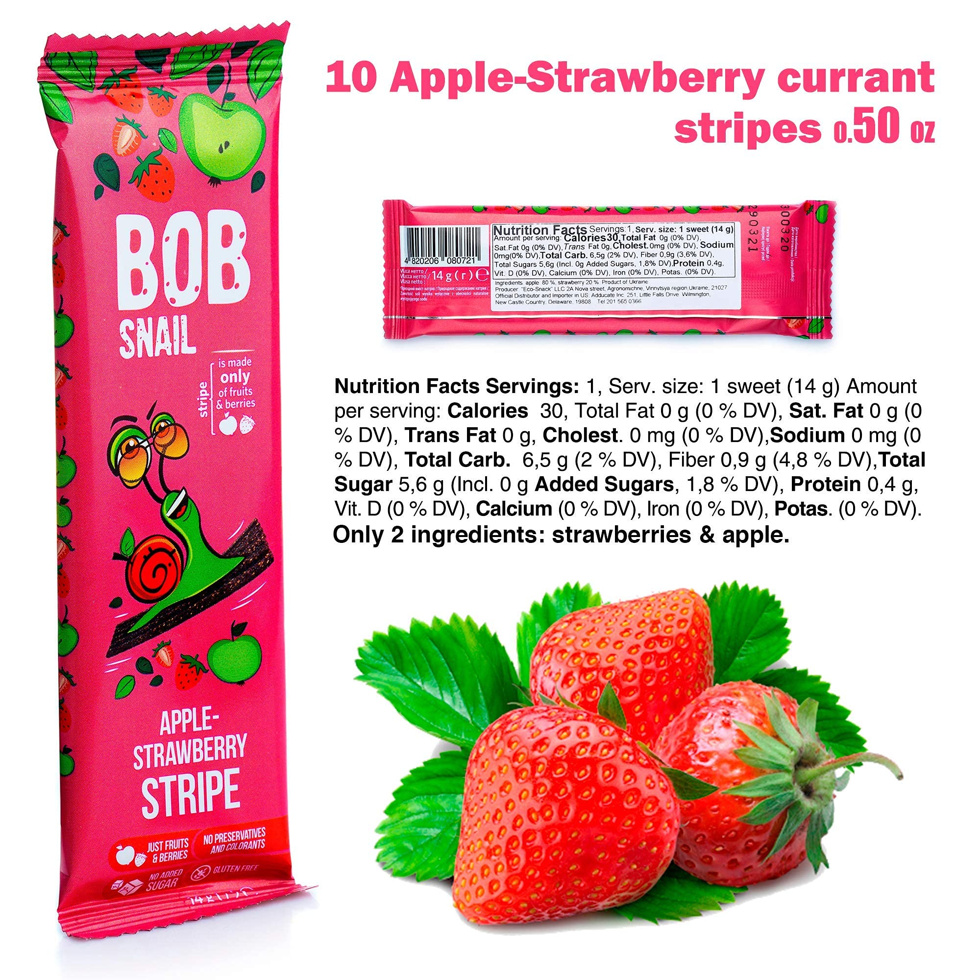 BOB SNAIL Healthy Fruit Snacks - Organic Dried Fruit Mix for Adults & Kids - Perfect for Lunch Box, School, Office & Travel Snacks