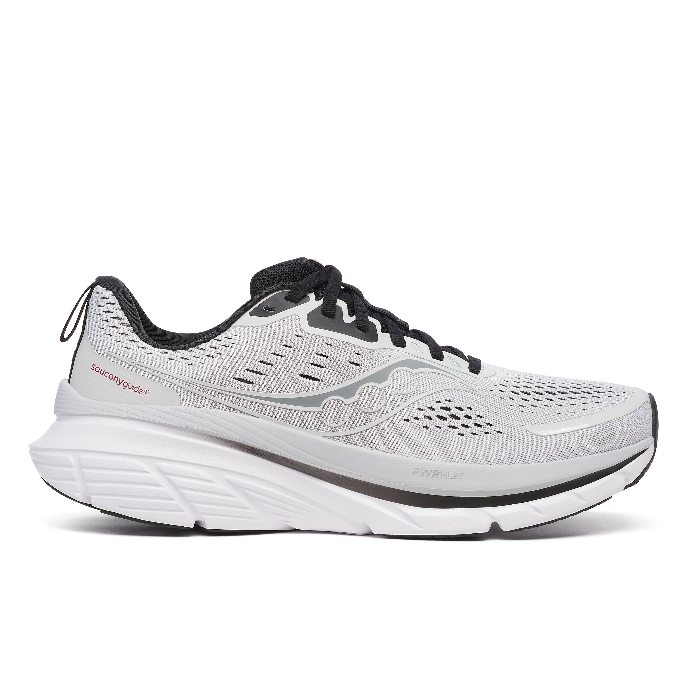 Men's Guide 18 Running Shoes - Lightweight Cloud/Black Color for Jogging & Gym Workouts - Perfect for Road Running, Training & Fitness Enthusiasts