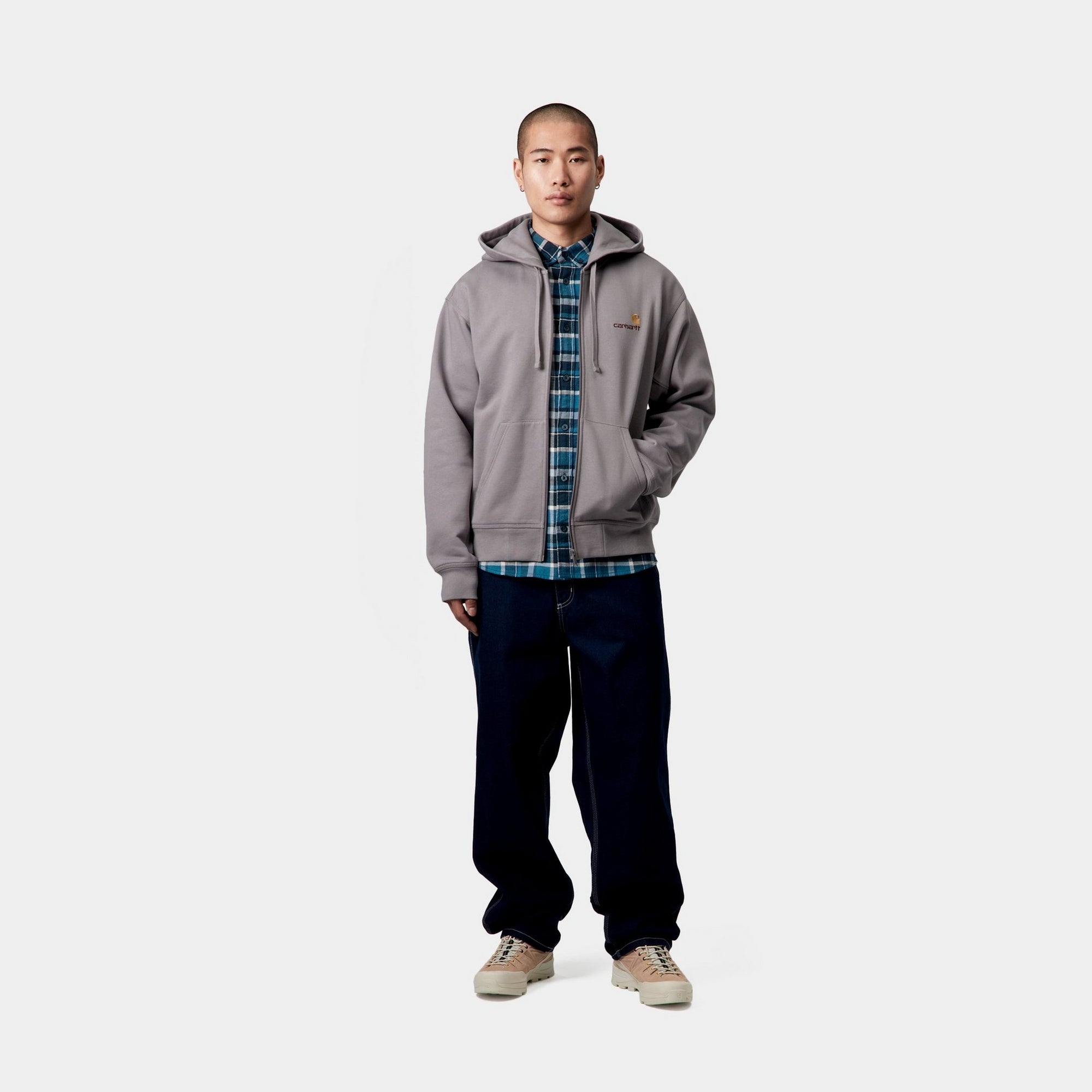 Yosemite Hooded American Script Jacket - Stylish & Comfortable Outerwear for Hiking, Camping & Outdoor Adventures