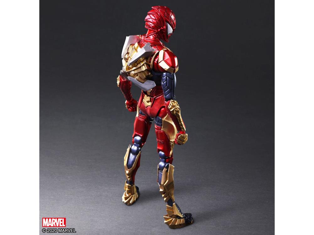 Bring Arts Marvel Universe Variant Spider-Man Action Figure by Square Enix - Collectible Superhero Toy for Display, Gifts & Marvel Fans