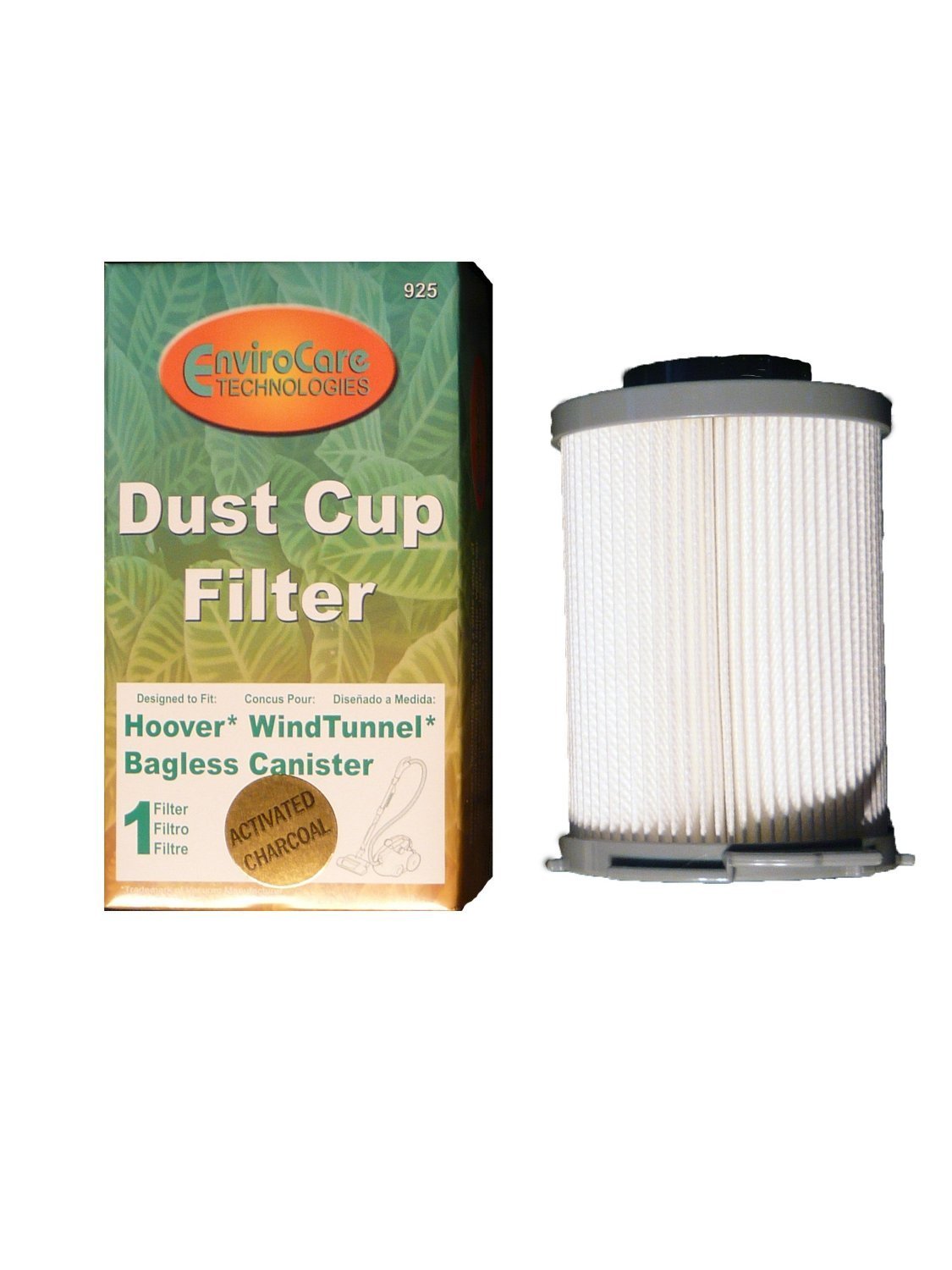 EnviroCare HEPA Vacuum Cleaner Filter Replacement for Hoover WindTunnel Bagless Canister - High Efficiency Dust & Allergen Removal - Perfect for Pet Hair, Pollen & Home Cleaning