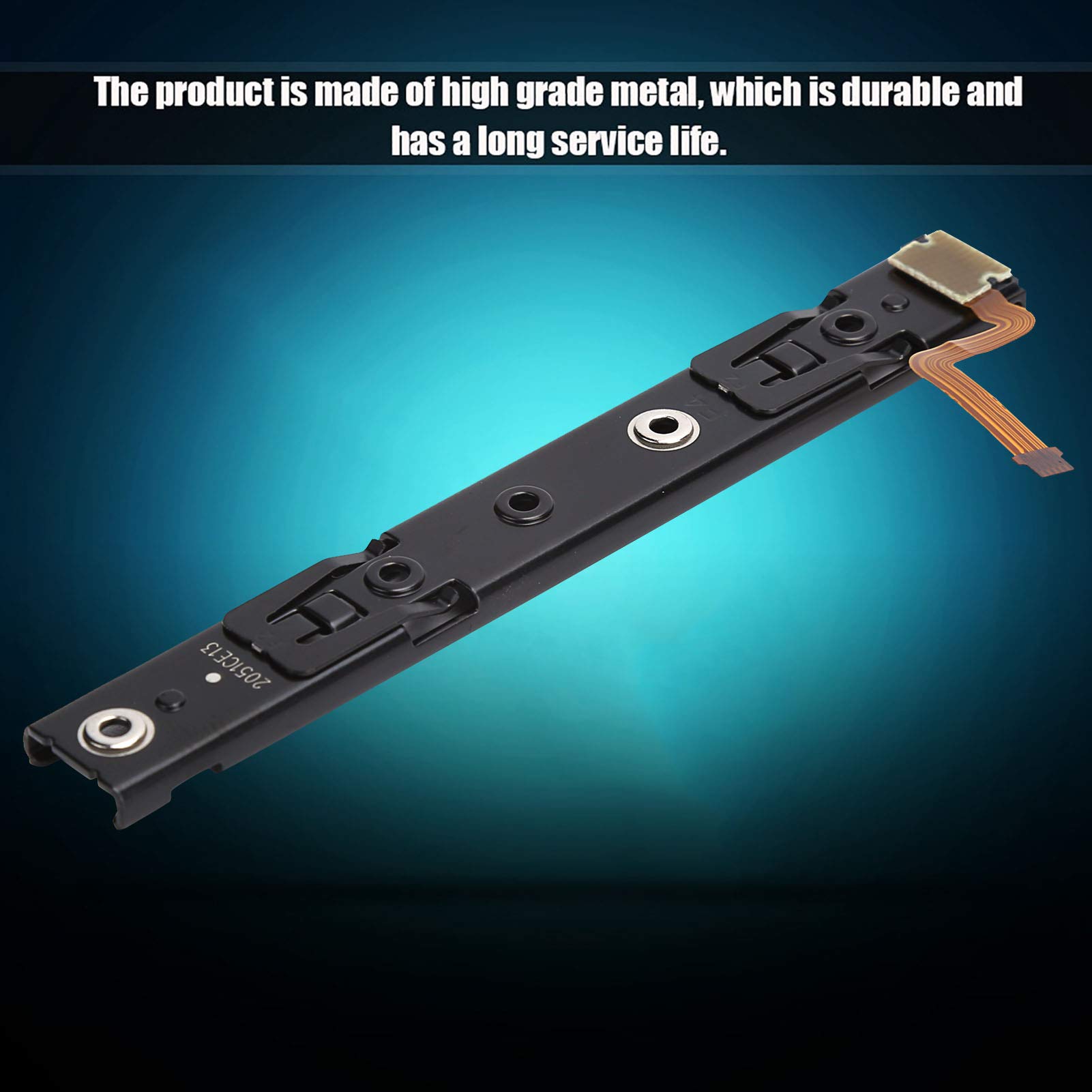 Nintendo Switch Slider Rail Replacement Parts - Left & Right Side with Flexible Cable Repair for Joy-Con Controller (Right Grip) | Gaming Accessories for Nintendo Switch Console Repair & Maintenance