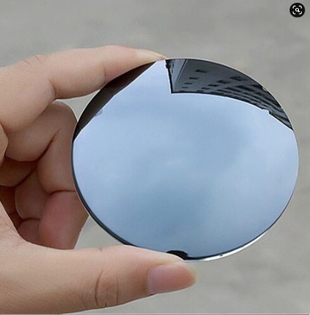 BCLEAR 1.49 Index Progressive Polarized Mirrored Sunglass Lenses - Silver Mirror Coating for UV Protection | Perfect for Driving, Outdoor Sports & Fashion Accessories