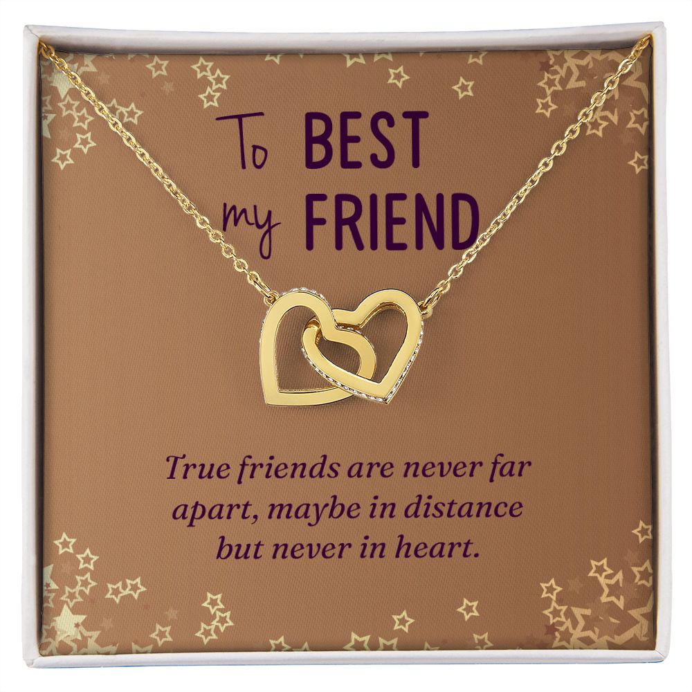 Best Friend Gifts for Women - Birthday Christmas Jewelry Necklace - Meaningful Friendship Present for Her - Perfect for Anniversaries, Graduation & Special Occasions