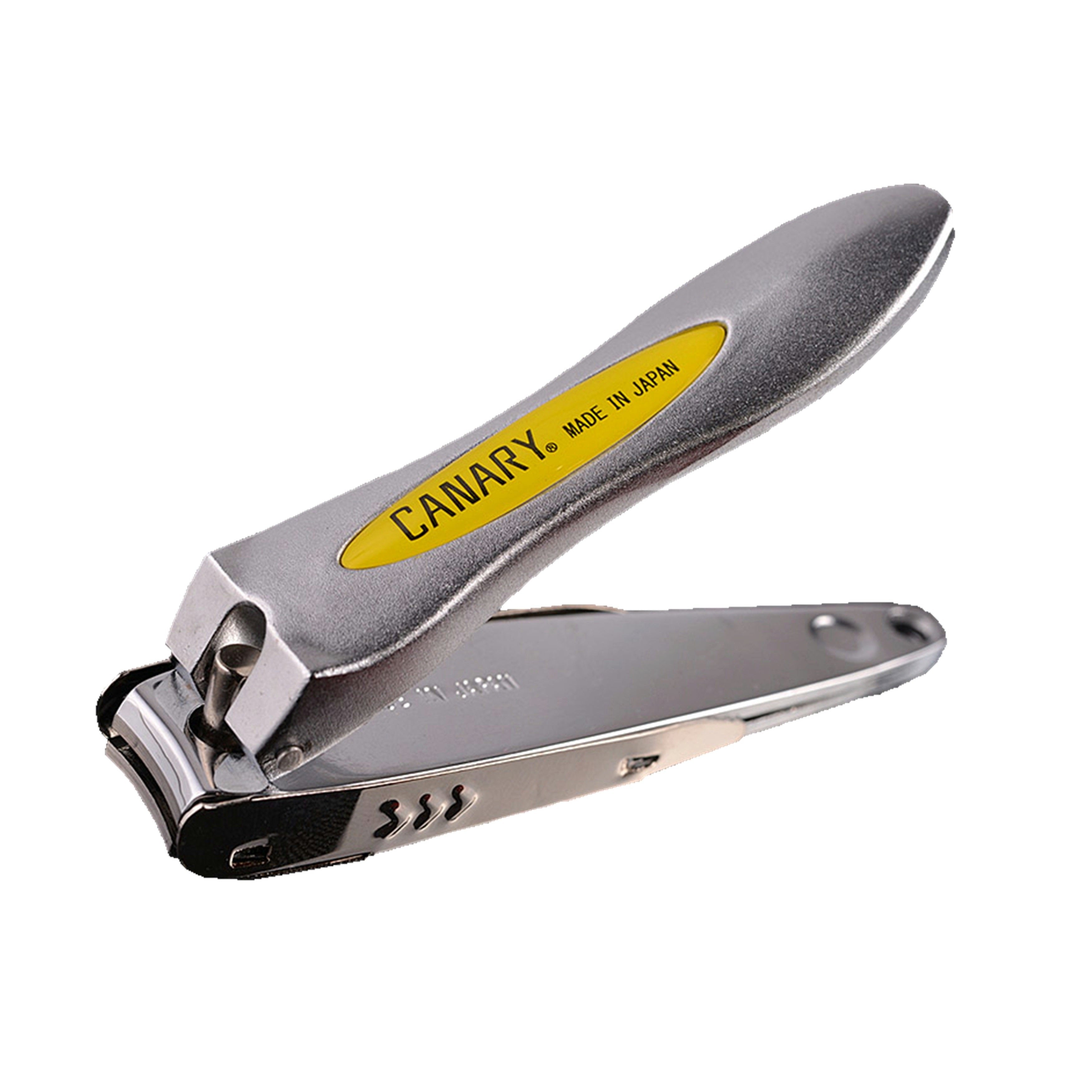 Premium Japanese Carbon Steel Nail Clipper - Professional NCSK 8001 Model for Men & Women - Sharp Stainless Steel Toenail & Fingernail Trimmer with Nail File - Perfect for Travel, Home, Salon & Grooming Kits