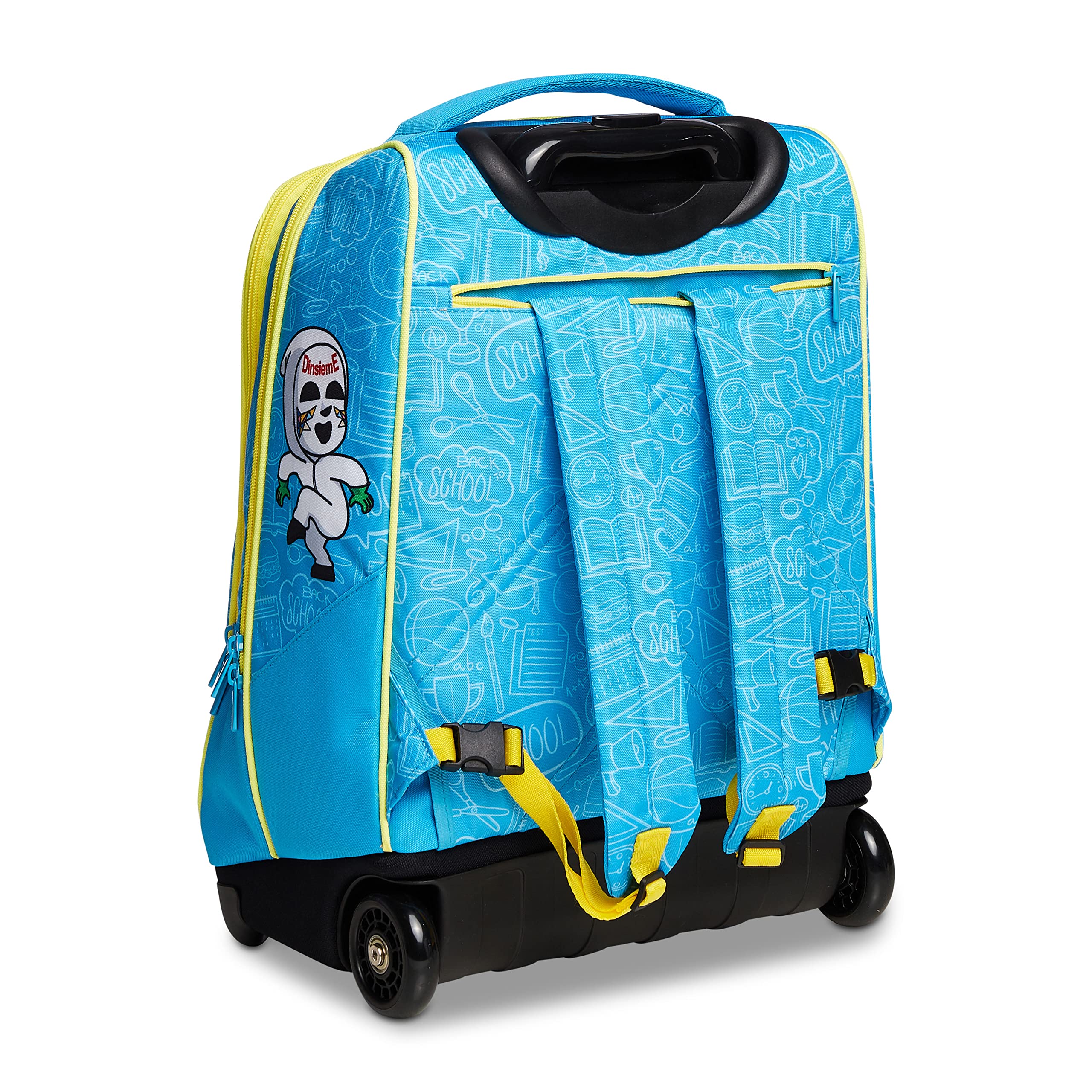 Seven S.P.A. Big Trolley Backpack - Blue, 2-Way Use for School & Travel
