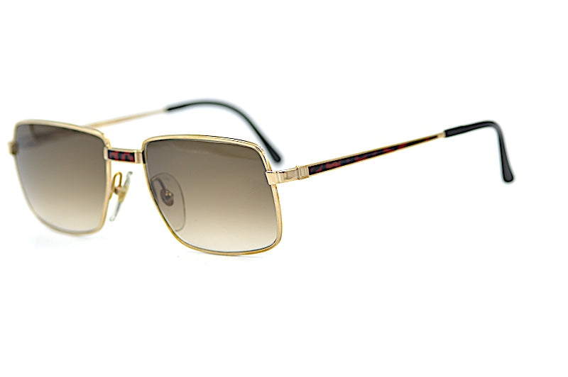 Dunhill 6161 43mm Polarized Aviator Sunglasses for Men - UV Protection, Luxury Metal Frame - Perfect for Driving, Travel & Outdoor Activities