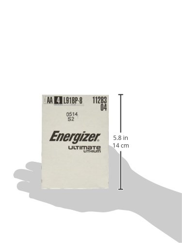 Energizer Ultimate Lithium AA Batteries (36 Pack) - Long-Lasting Power for Cameras, Flashlights & Electronics - Best for High-Drain Devices & Emergency Kits