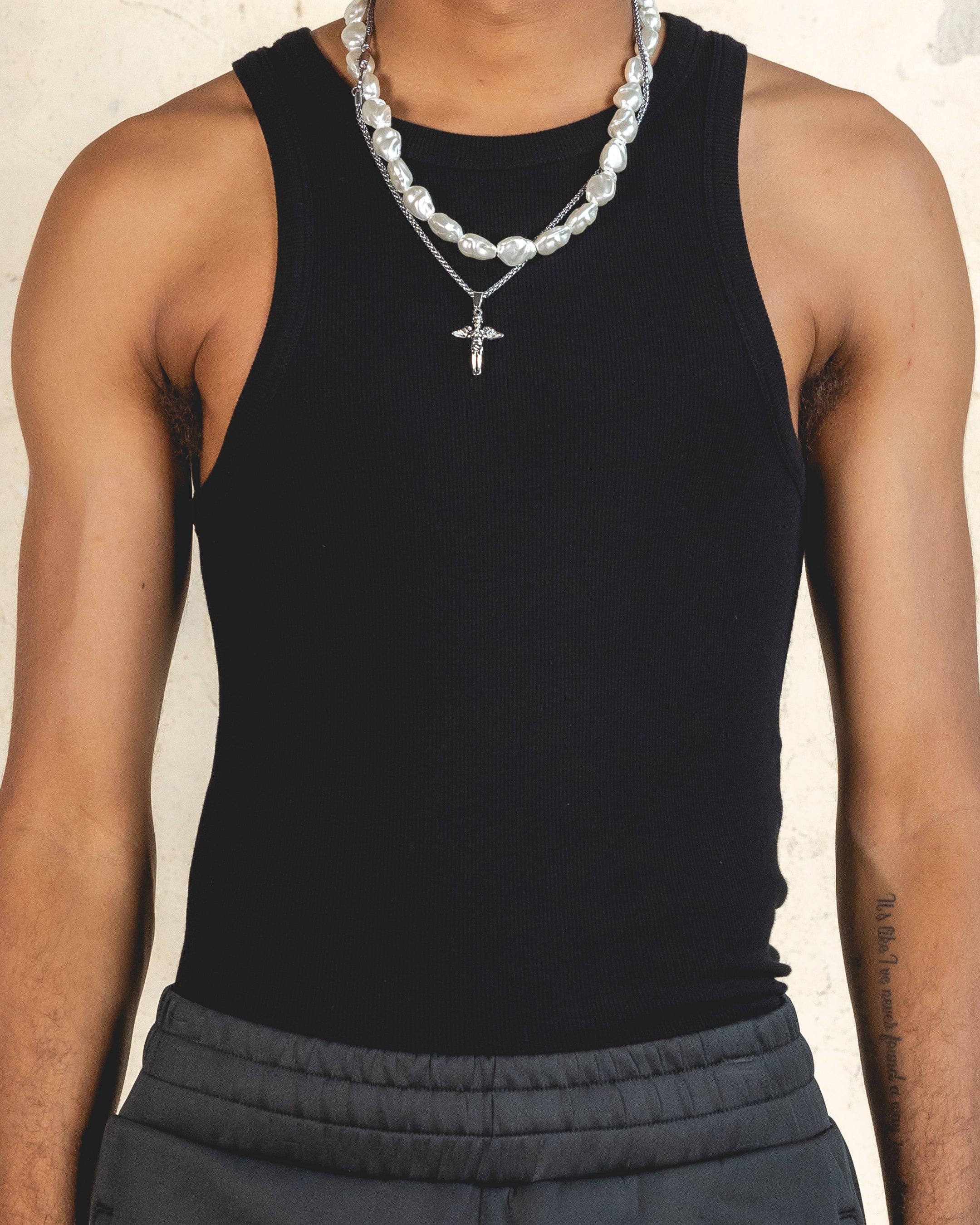404 Ribbed Singlet Black - Slim Fit Tank Top for Women - Gym Workout & Casual Wear
