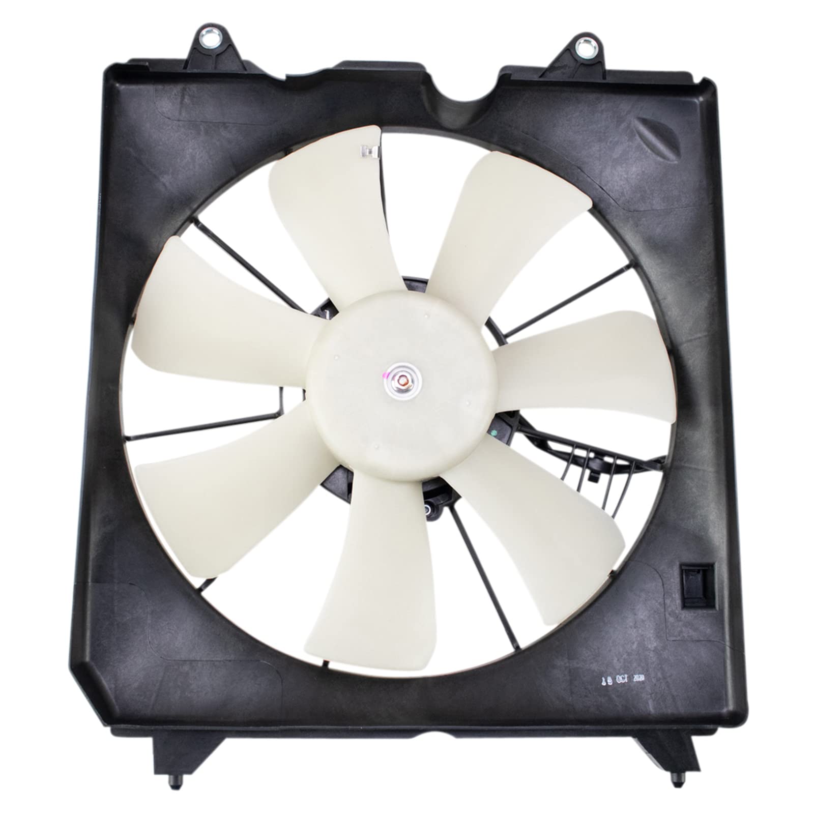 TRQ Radiator & A/C Condenser Cooling Fan Kit for 2013-2017 Honda Accord 2.4L - Perfect for Engine Cooling System Repair & Maintenance