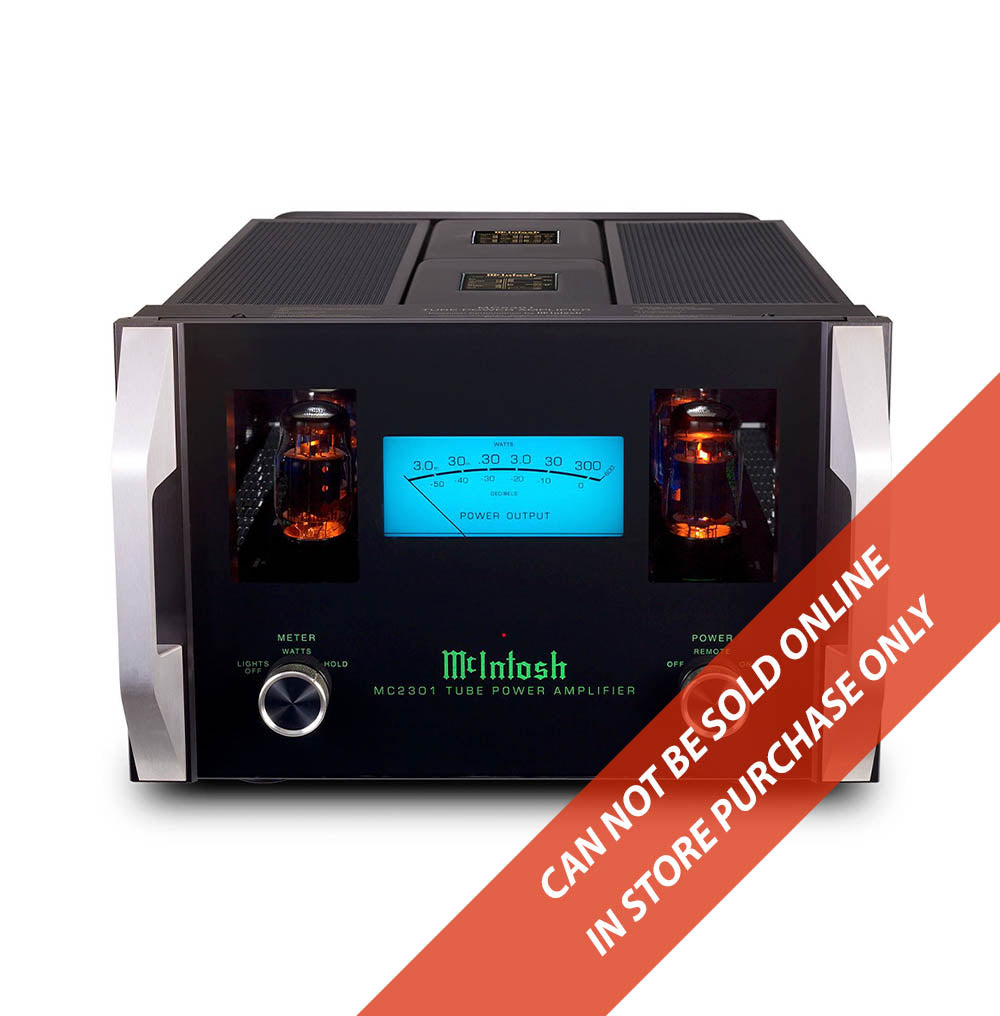 McIntosh MC2301 Mono Block Tube Power Amplifier - High-End Audio Equipment for Audiophiles | Perfect for Home Theater & Stereo Systems | In-Store Purchase Only