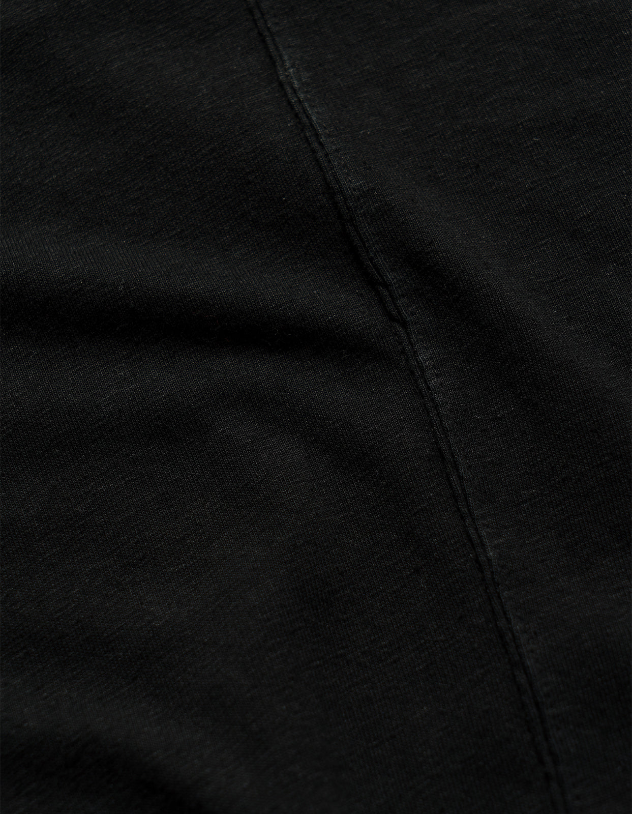 5245 Hemp Cross Oversized Long Sleeve T-Shirt for Men & Women - Soft Organic Cotton Blend, Black - Perfect for Casual Wear, Street Style & Layering