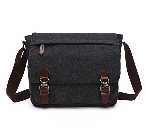 Durable Canvas Laptop Messenger Bag for 11.6