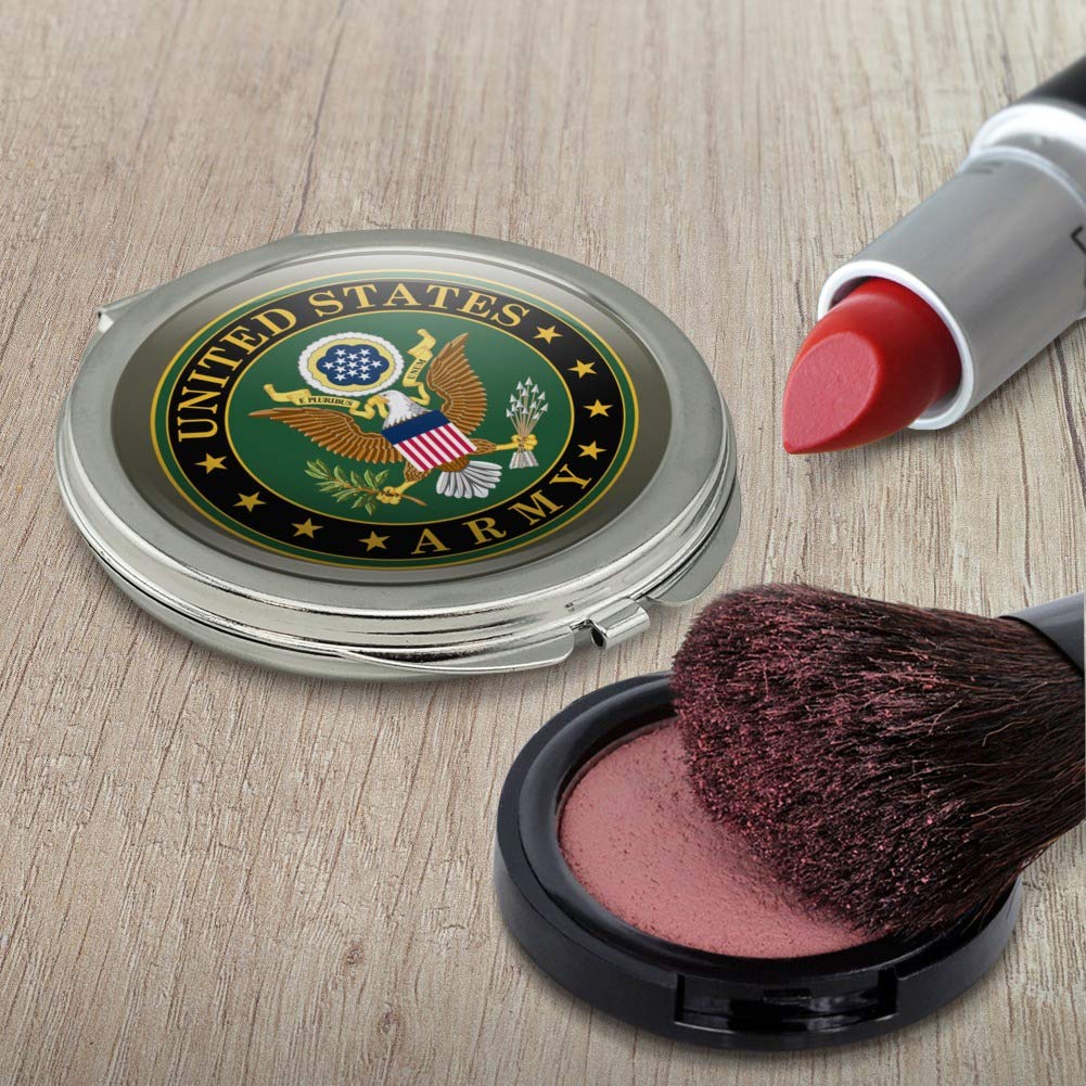 US Army Eagle Logo Travel Purse - Compact Handbag for Makeup & Essentials