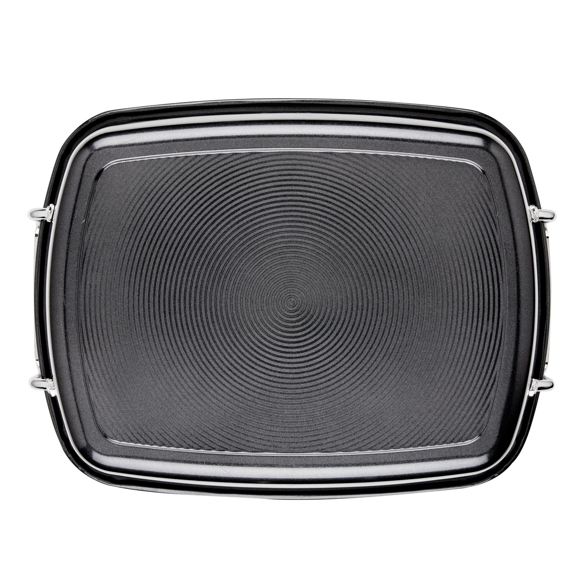 Nonstick Roasting Pan with Easy Serve Rack - Large Oven Safe Roaster for Turkey, Chicken & Meat - Perfect for Thanksgiving, Christmas & Holiday Cooking