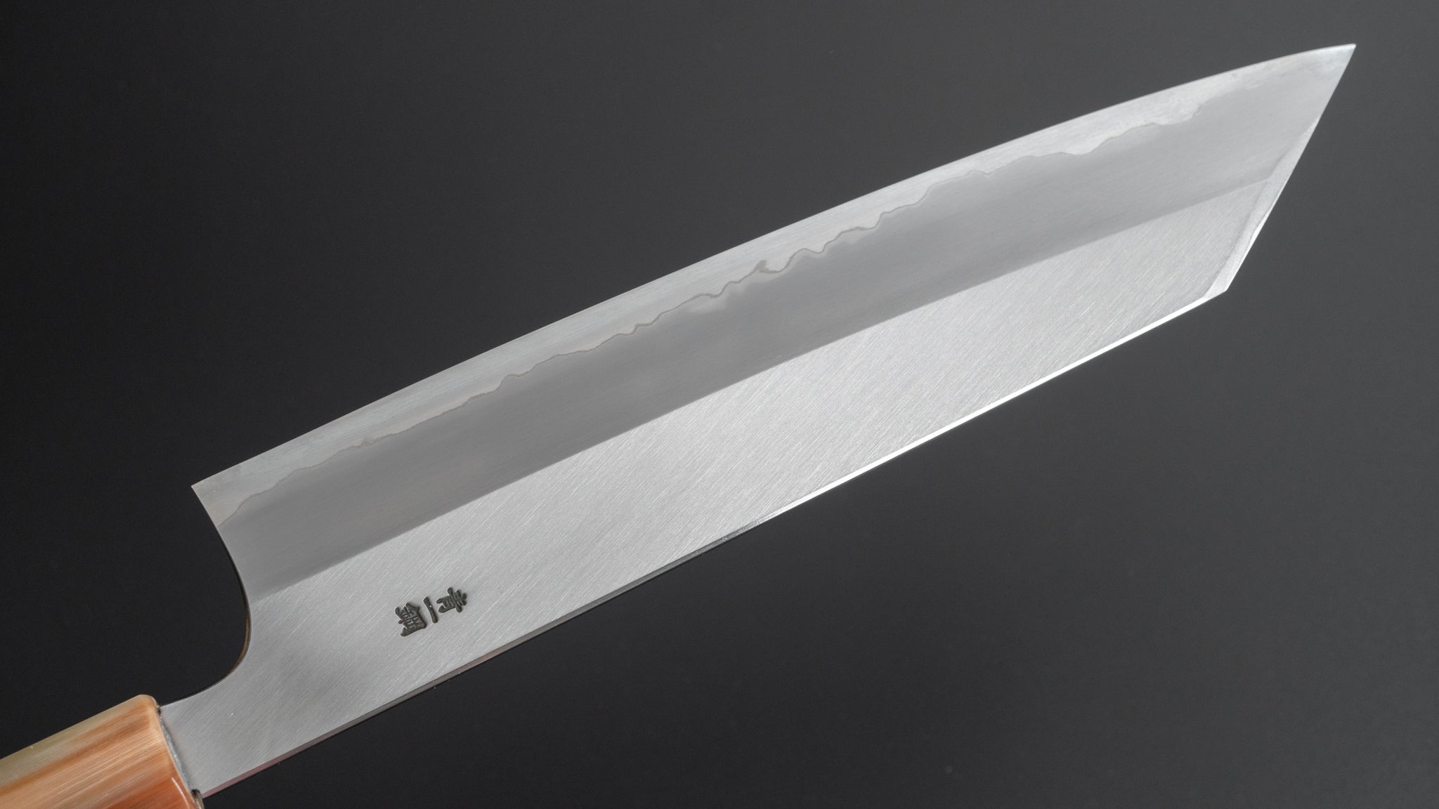 Hitohira Togashi Blue #1 Stainless Clad Kiritsuke Gyuto Knife 270mm - Japanese Chef Knife with Ziricote Wood Handle - Perfect for Sushi, Sashimi & Precision Cutting