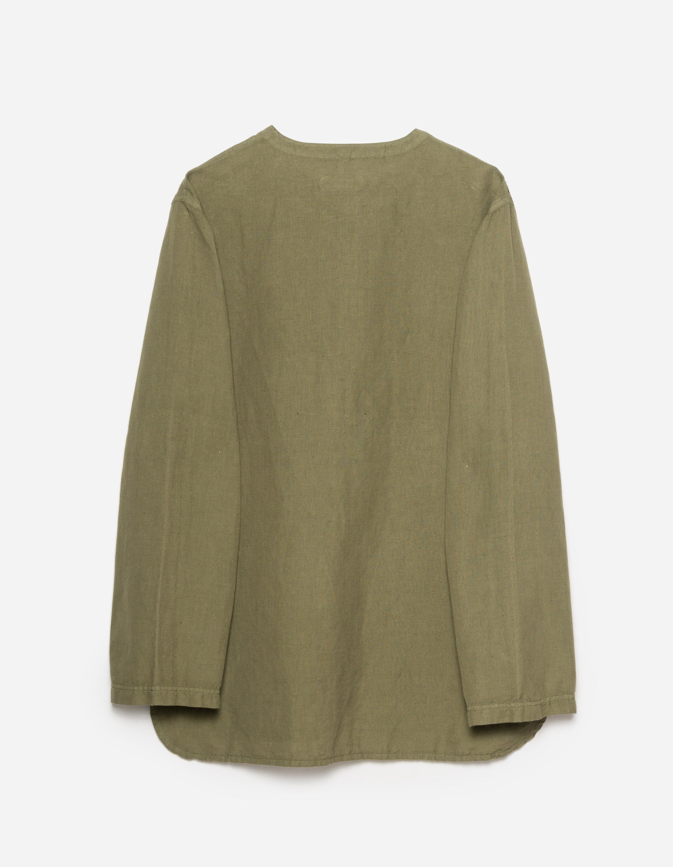 Maharishi 6053 Kurta Shirt - Olive OG 107F Cotton Ethnic Tunic for Men | Yoga, Meditation & Boho Fashion Outfit