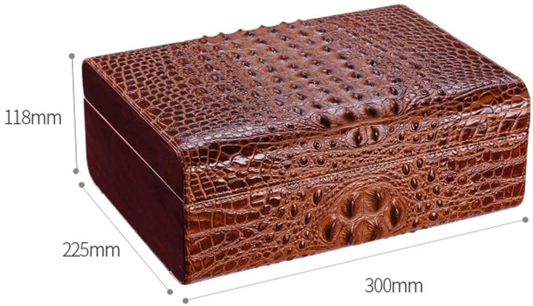 Premium Portable Cigar Humidor Case - Travel-Friendly Wood Grain Design for Cigar Storage & Protection | Ideal for Outdoor, Home, Office & Gifting