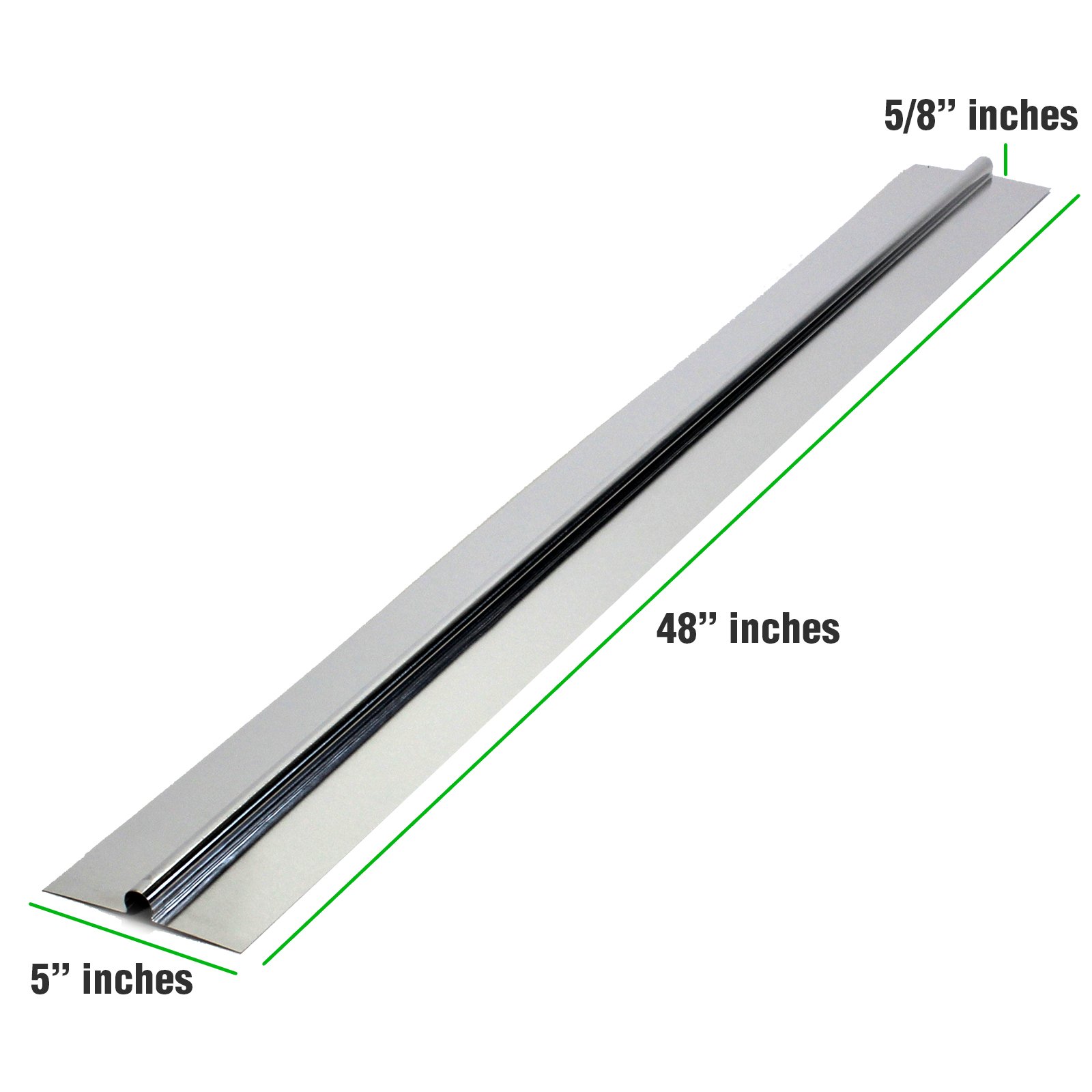 50 Pack 4ft Aluminum Omega Radiant Heat Transfer Plates for 1/2