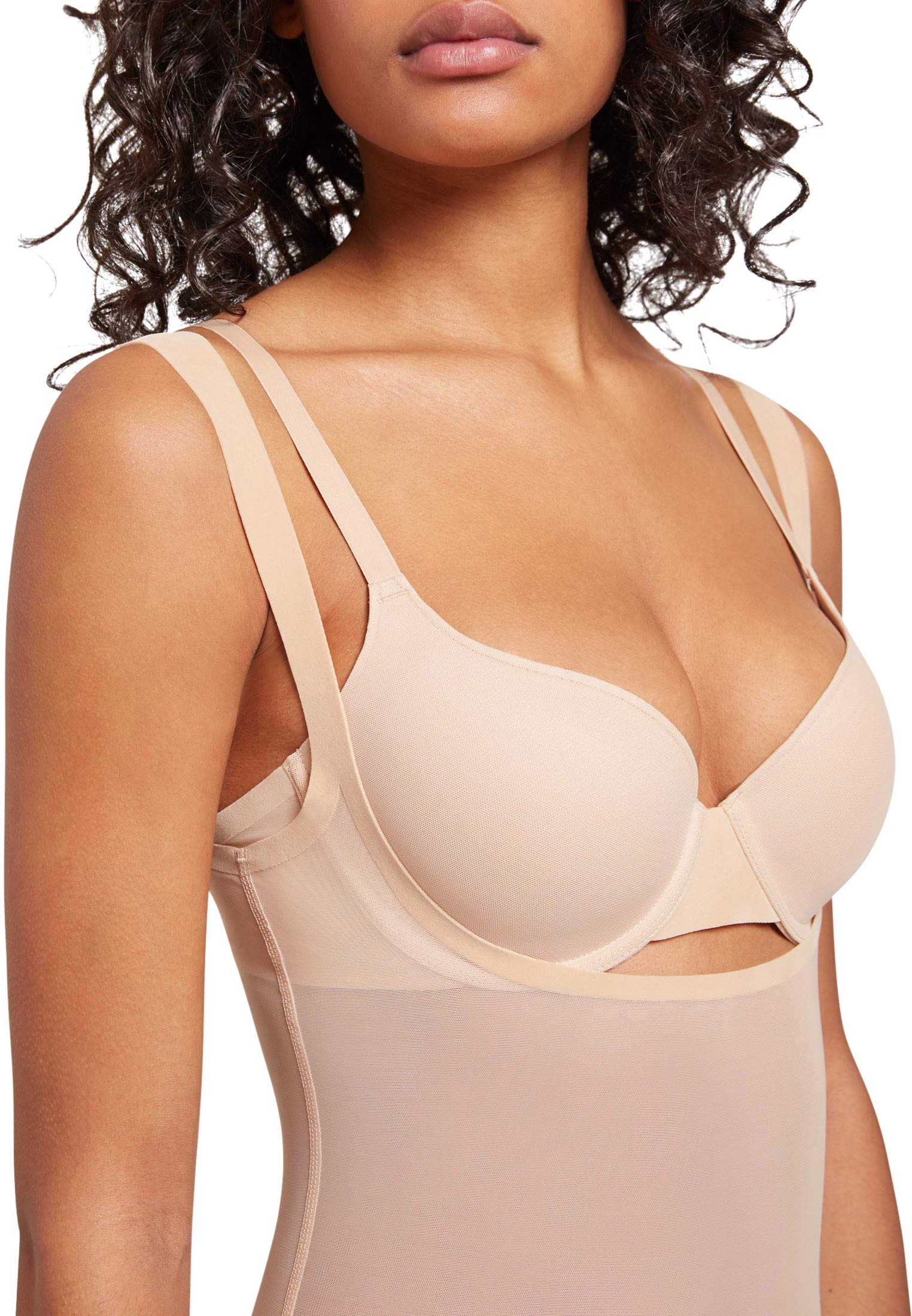 Wolford Women's Tulle Shaping Bodysuit - Slimming & Sculpting Underwear for Special Occasions & Evening Wear