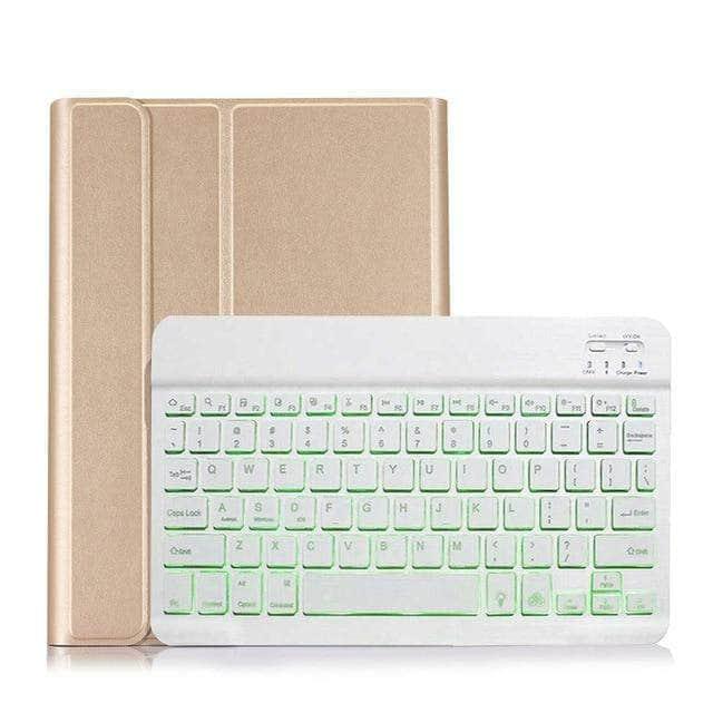 Wireless Backlit Keyboard for Samsung Galaxy Tab S7 Plus 12.4 (T970/T975) - Slim Bluetooth Keyboard with LED Backlight for Work, Study & Gaming
