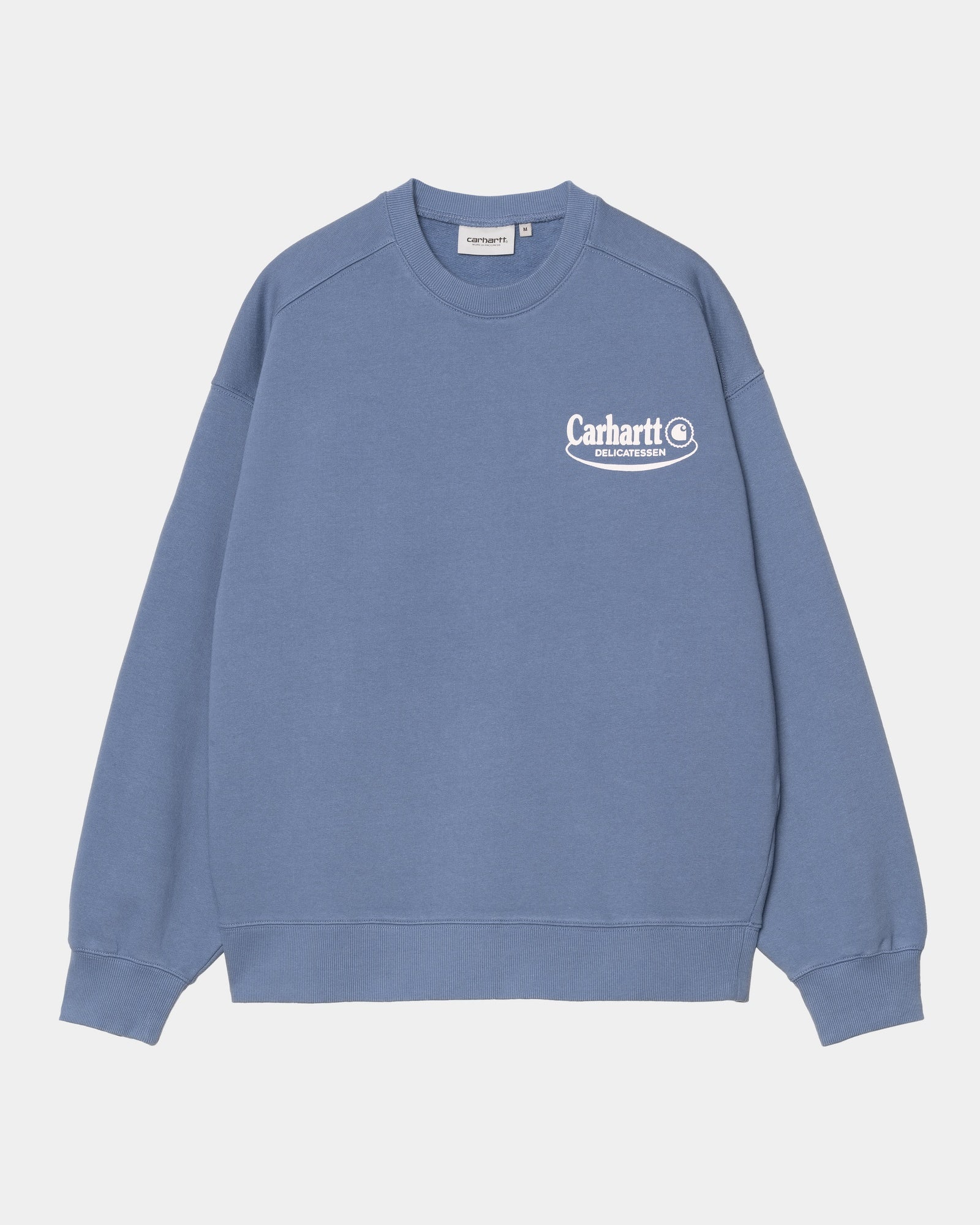 Stylish Blue Iris & Air Pink Sweatshirt for Women | Comfortable Casual Wear for Everyday Outfits & Loungewear