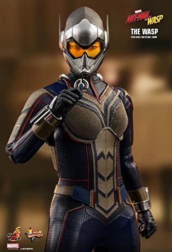 Hot Toys 1:6 Scale The Wasp Action Figure from Ant-Man and The Wasp Movie - Collectible Marvel Superhero Toy for Display & Gift Giving
