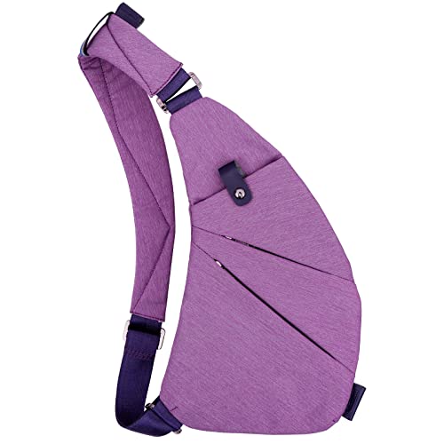 Strap on Left Shoulder-purple