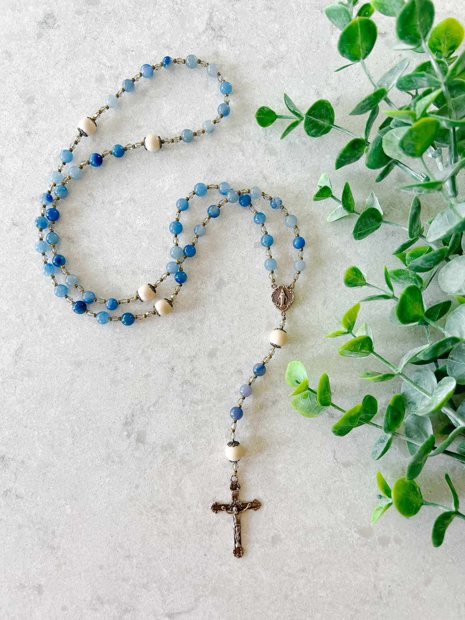 Miraculous Medal Rosary - Catholic Religious Jewelry for Prayer & Devotion - Perfect for Gifts, Worship & Spiritual Protection