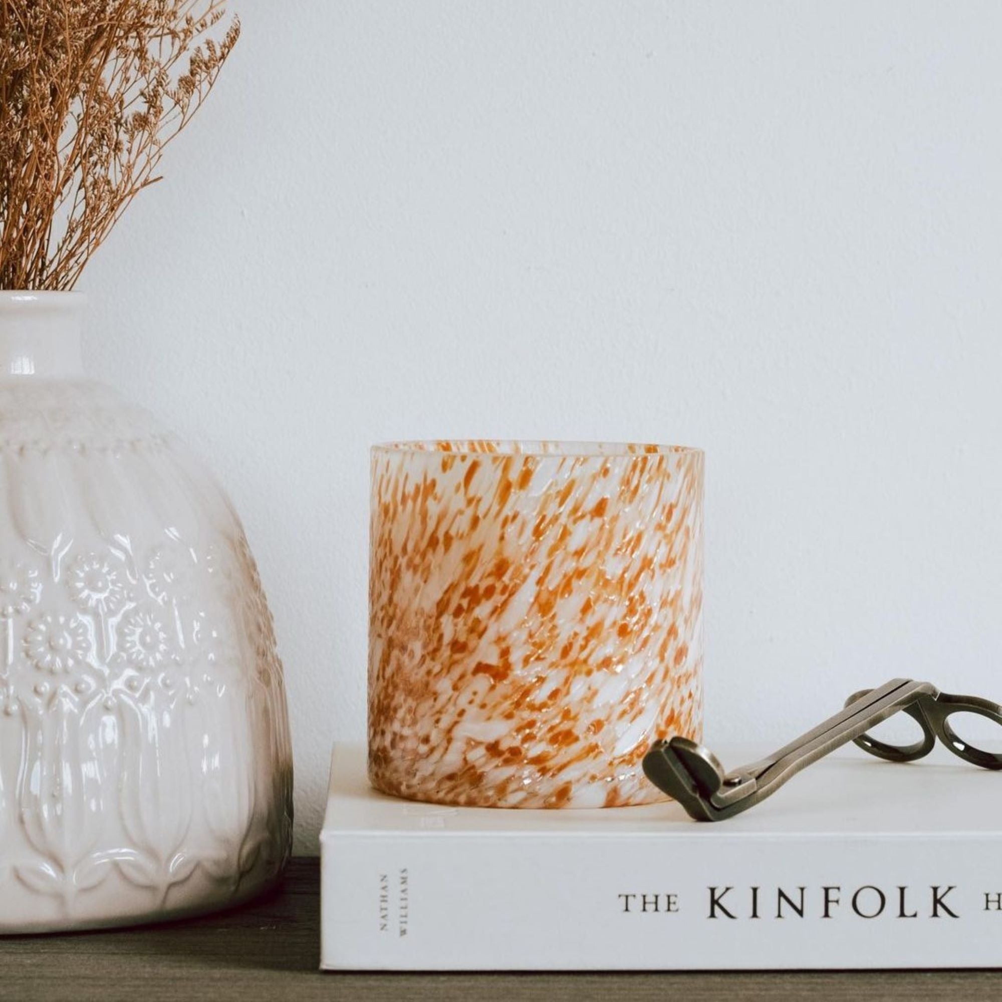 Absolute Orange Blossom Scented Candle - Natural Soy Wax Aromatherapy Candle for Relaxation, Home Decor & Romantic Ambiance