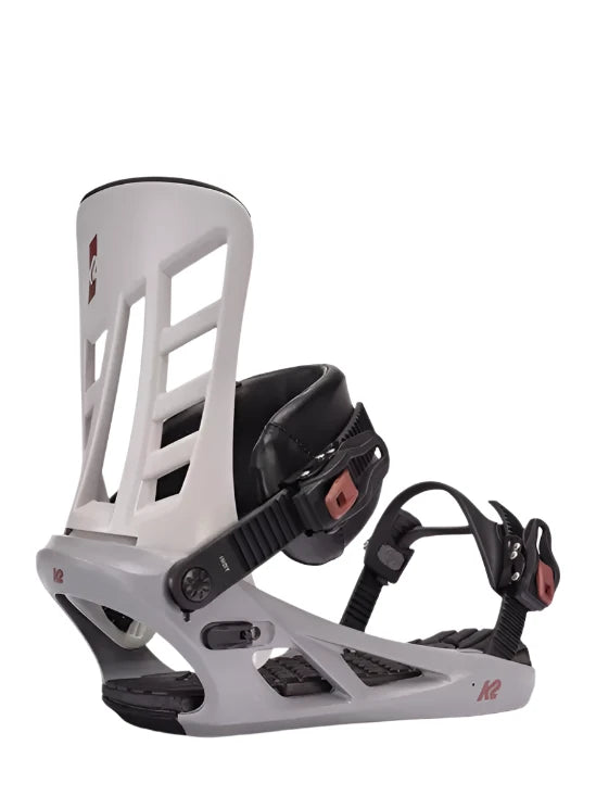 K2 Indy Snowboard Bindings 2025 - Lightweight & Responsive for All-Mountain & Freestyle Riding - Perfect for Powder, Park, and Backcountry Adventures