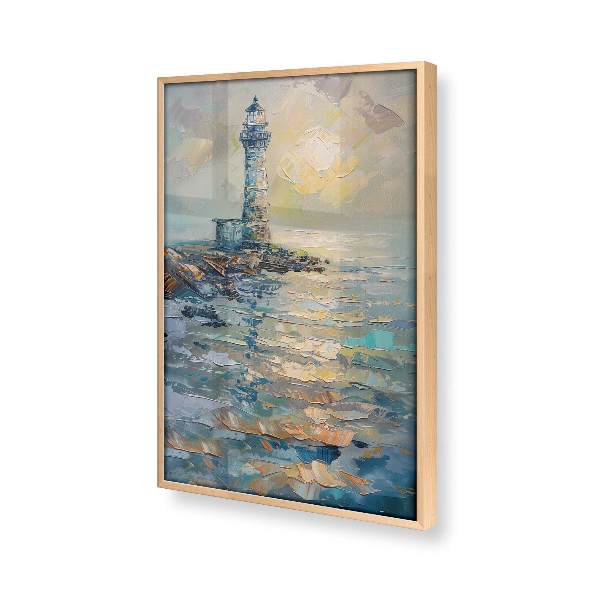 Harbor Glow v2 Print - Premium Wall Art for Home & Office Decor - Perfect for Living Room, Bedroom, or Workspace