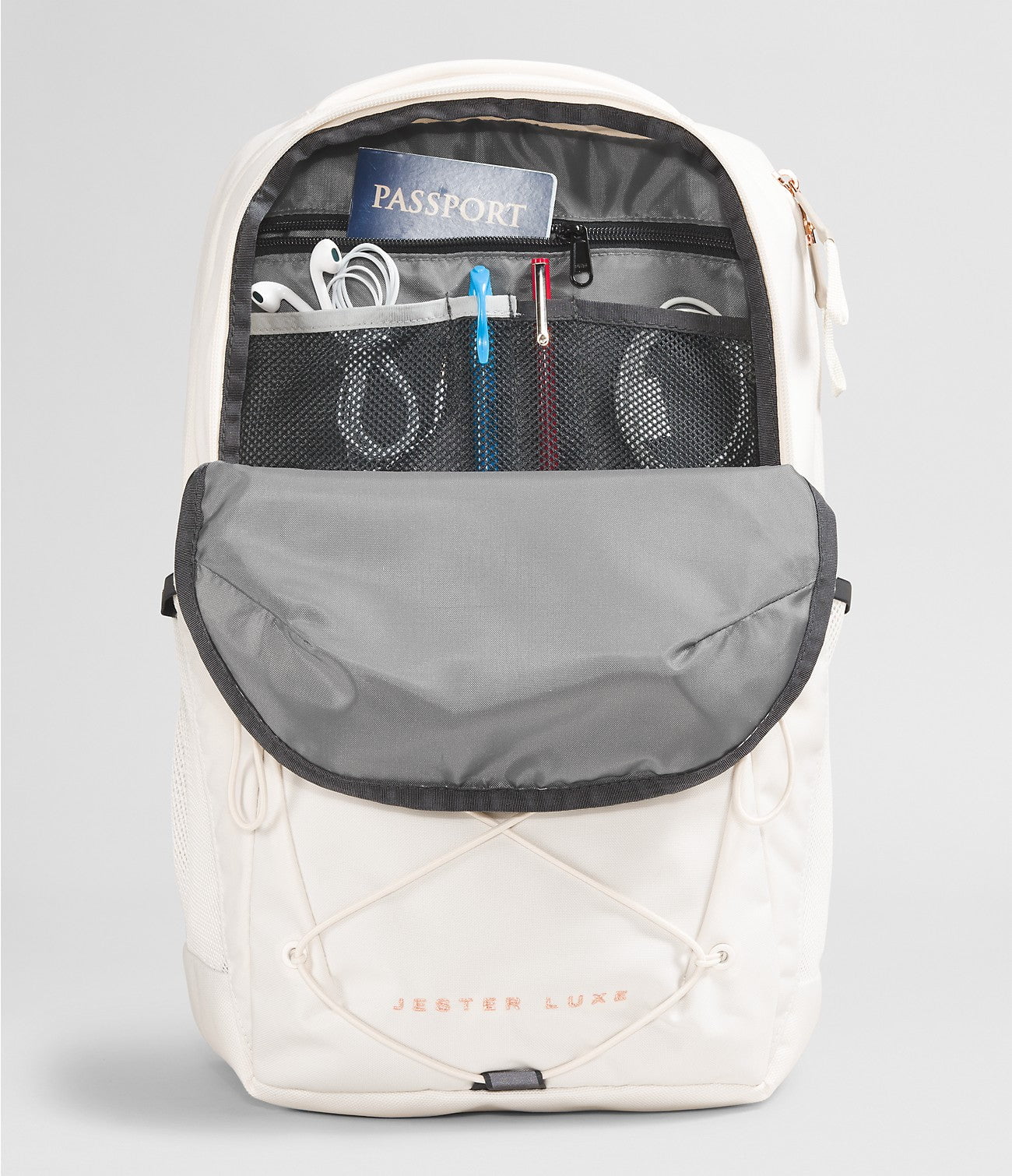 The North Face Women's Jester Luxe Backpack - Water-Resistant Laptop Daypack for Work, School & Travel - Durable Hiking Backpack with Padded Shoulder Straps